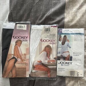 Jockey Classics Women's Underwear Trio - Black, White, Gray